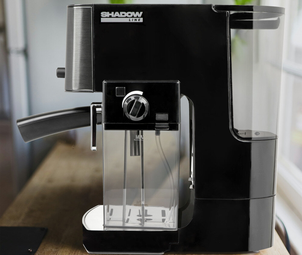 Ekspres WEBBER M5 Andes Mleczna pianka System spieniania mleka Frio Leche  cappuccino lub latte z pianką  Odpinany pojemnik na mleko przechowywać w lodówce