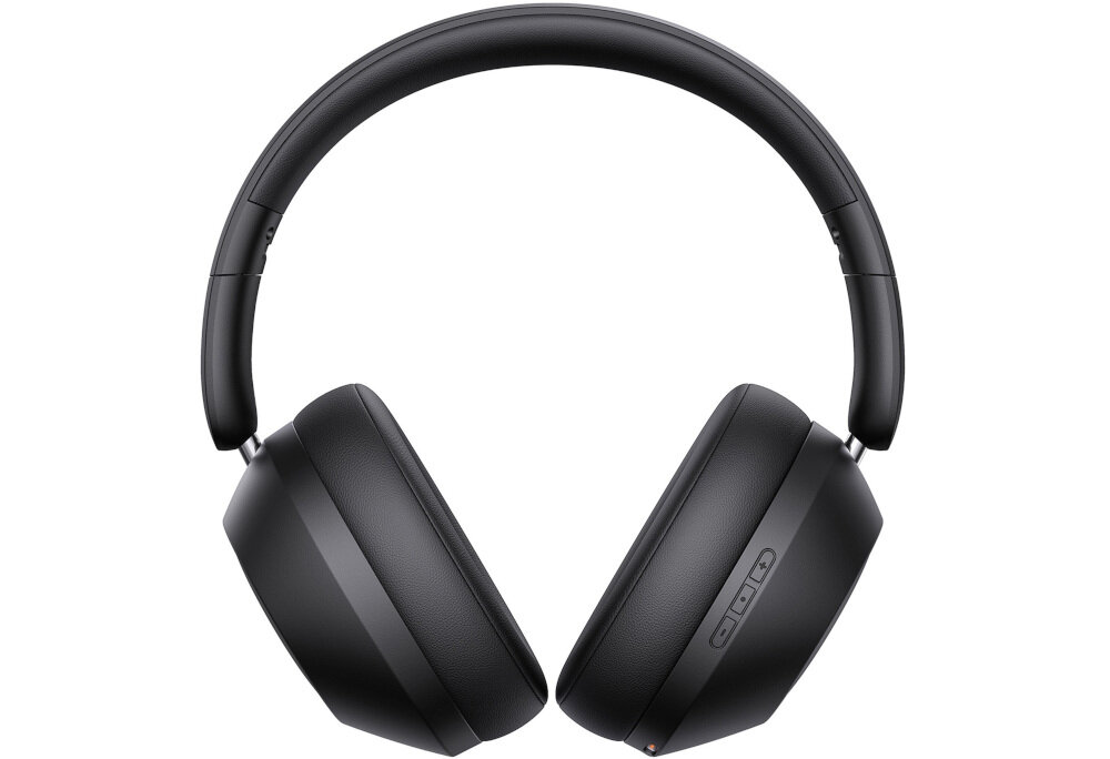 Słuchawki nauszne BASEUS Bass 30 Max konstrukcja ABS PC metal elegancki, słuchawki nauszne od frontu na białym tle