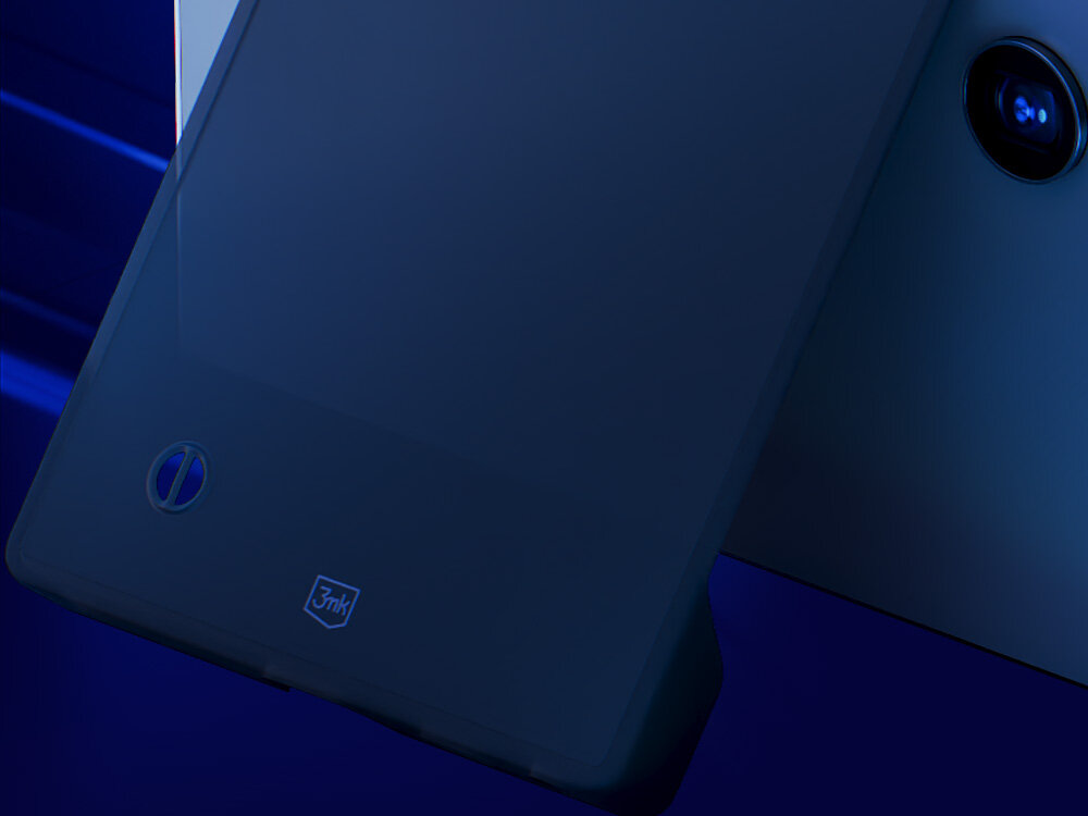 Etui 3MK Just20g Clear Case do Apple iPhone 16e Przezroczysty plecki  