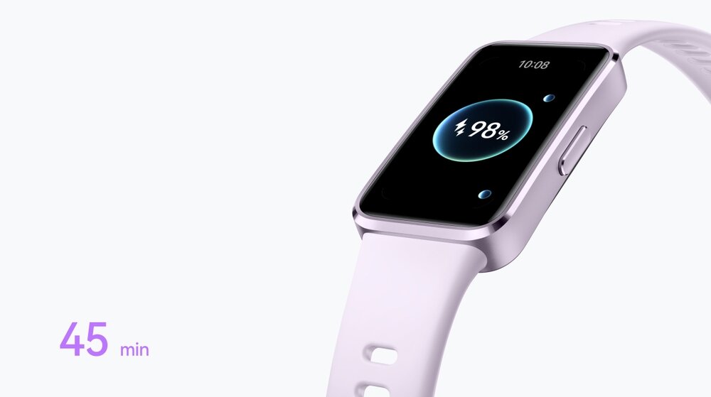 Smartband HUAWEI Band 10 z ładowaniem na ekranie