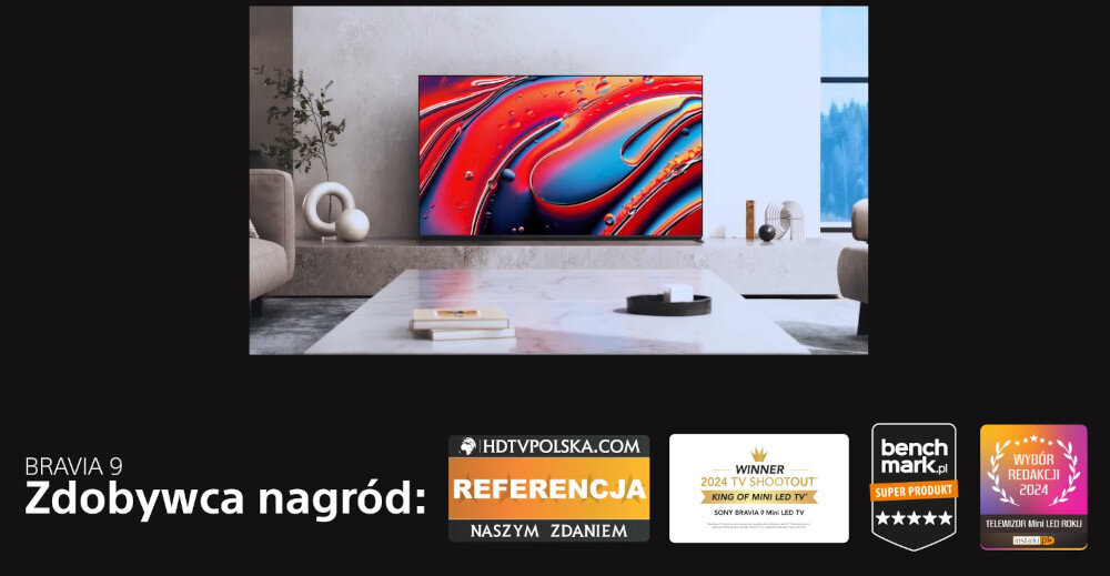 Telewizor SONY BRAVIA 9 K65XR90PAEP - Naturalne sceny