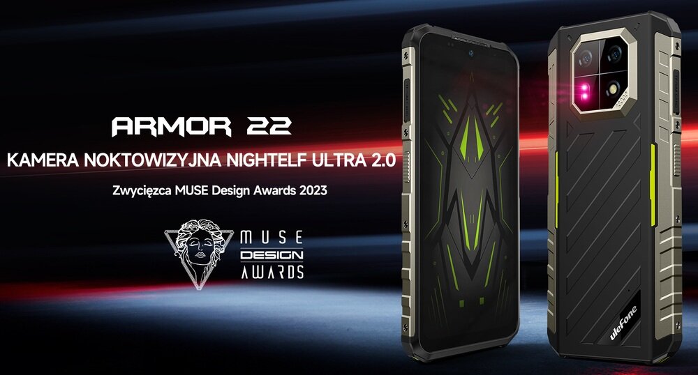 Smartfon ULEFONE Armor 22 kv lifestyle początek opisu sekcja nagłówkowa
