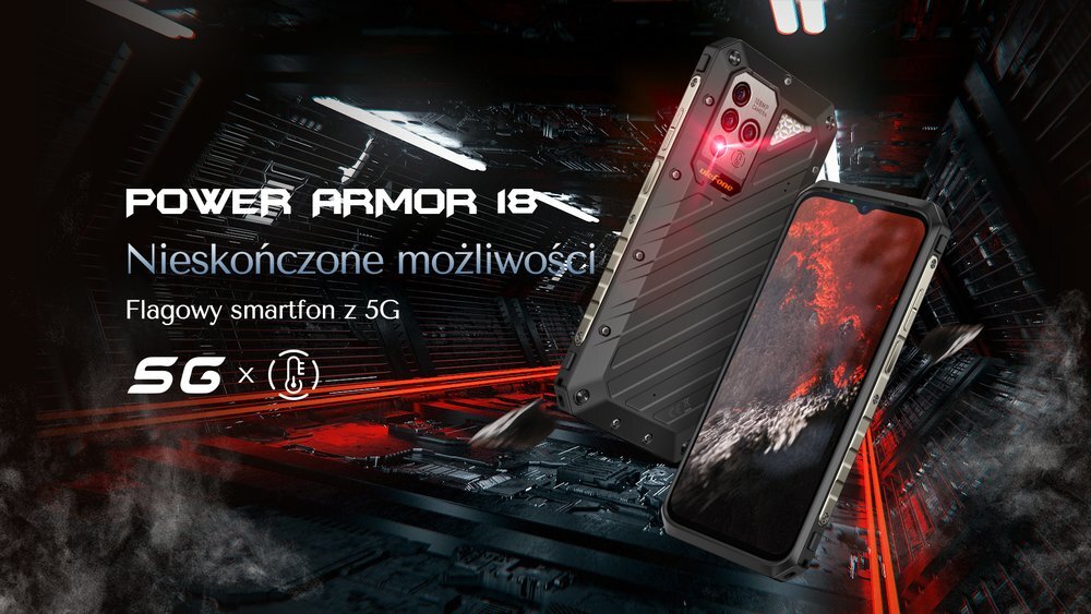 Smartfon ULEFONE Power Armor 18 Ultra prezentacja funkcji