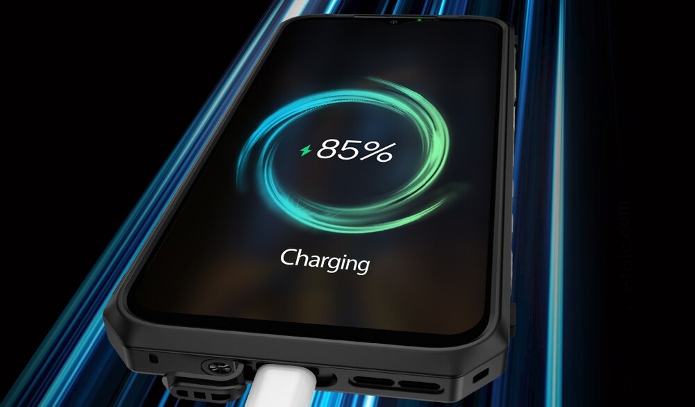 Smartfon ULEFONE Power Armor 18 Ultra bateria 9600mAh szybkie ładowanie 66W