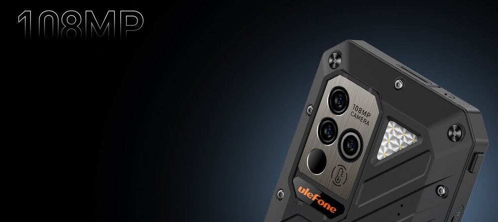 Smartfon ULEFONE Power Armor 18 Ultra aparat 108MP szczegółowe zdjęcia