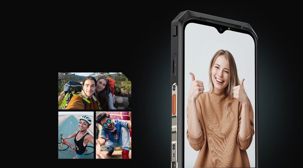 Smartfon ULEFONE Power Armor 18 Ultra przedni aparat 32MP