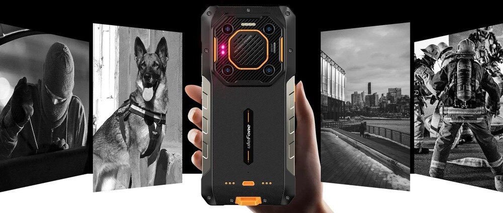 Smartfon ULEFONE Armor 26 Ultra Walkie Talkie 64 MP matryca OMNIVISION OV64B Algorytm Ulefone NightElf Ultra 3.0