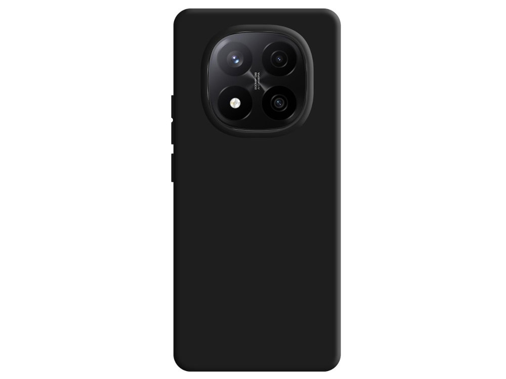 Etui 3MK Matt Case Pro zabezpieczeniu aparatu podwyższonych krawędzi soczewek zarysowań, stłuczeń - telefon z założonym etui na białym tle