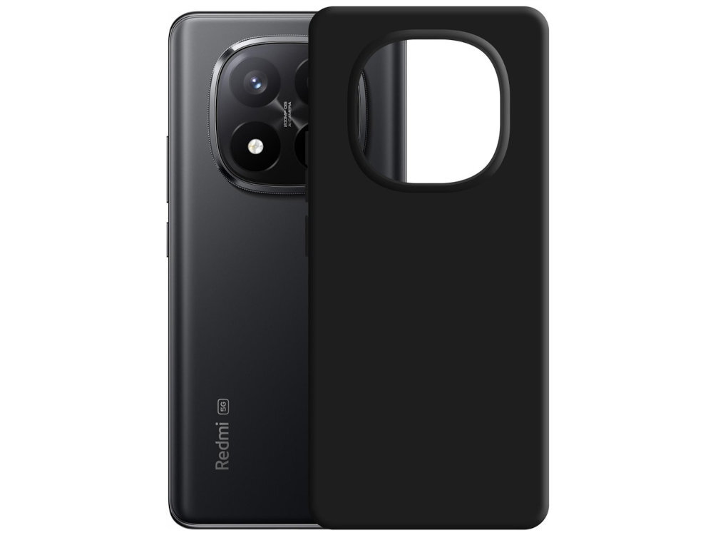 Etui 3MK Matt Case Pro otwory na kamery, przyciski oraz porty wszystkich funkcji telefonu - etui z telefonem na białym tle