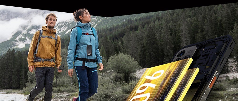 ULEFONE Power Armor 18T Ultra bateria 9600mAh długi czas pracy