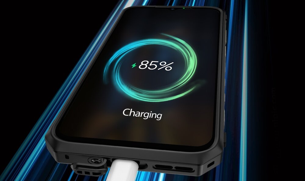 ULEFONE Power Armor 18T Ultra ładowanie 66W szybkie USB-A USB-C