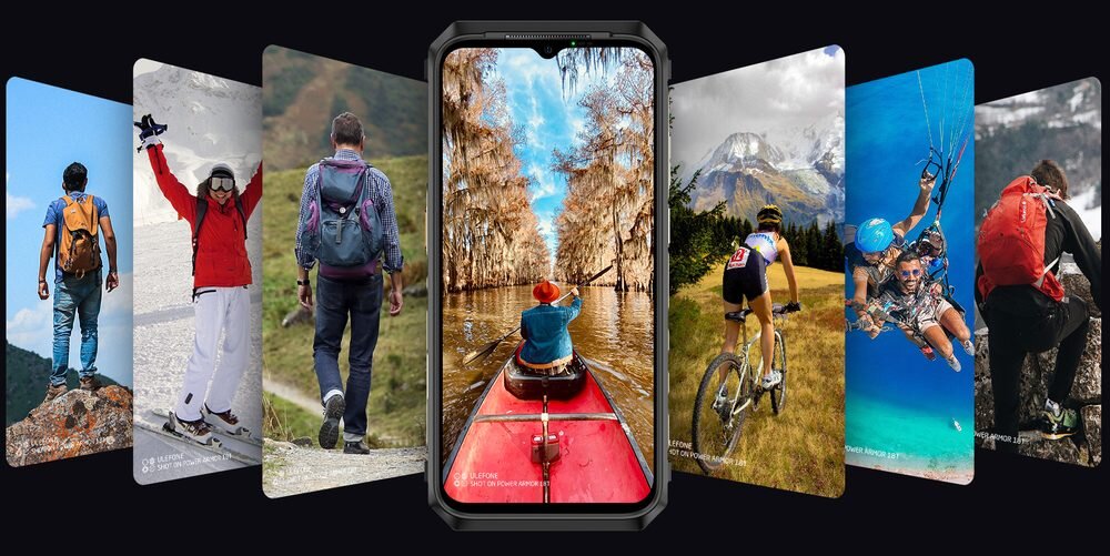 ULEFONE Power Armor 18T Ultra aparat 108MP ISOCELL HM2 zdjęcia filmy 4K