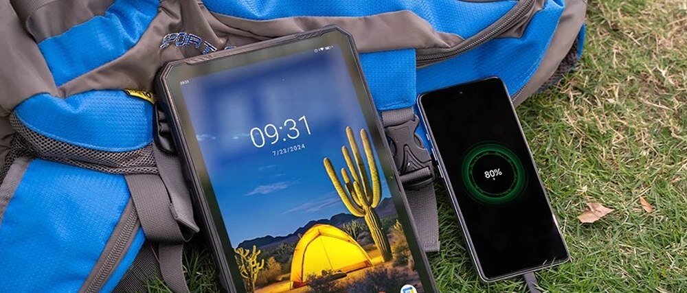 ULEFONE Armor Pad 4 Ultra ładowanie zwrotne 10W funkcja powerbanku dla słuchawek telefonów smartwatchy