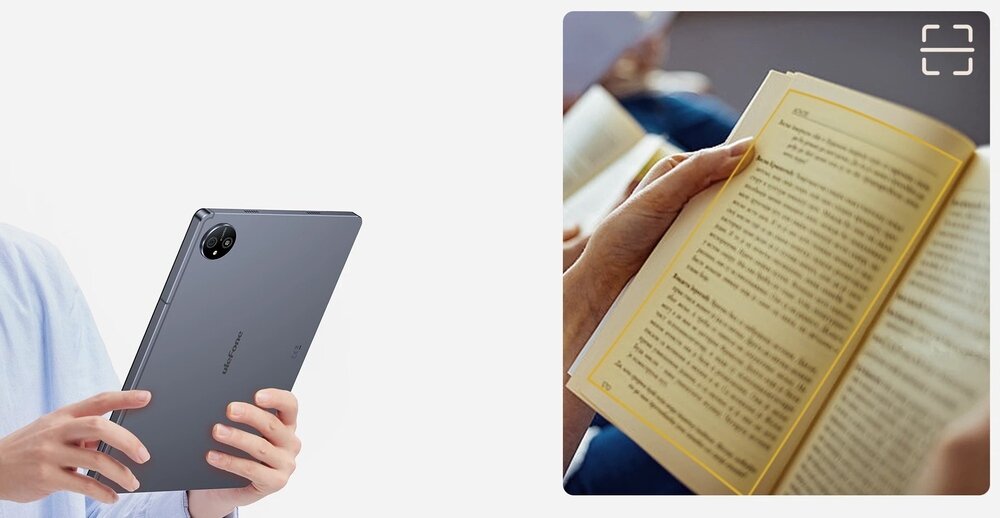 ULEFONE Tab A11 aparat 16MP przedni 8MP wideokonferencje zdjęcia