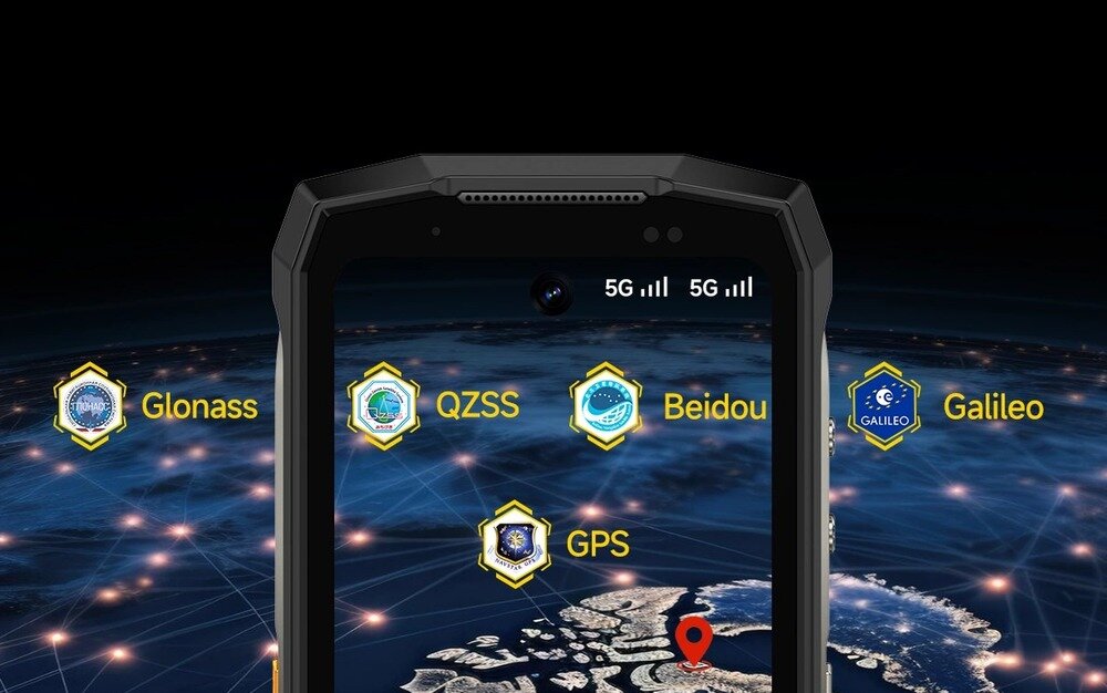 Smartfon ULEFONE Armor Mini 20T Pro dual SIM 5G GPS globalne systemy nawigacji