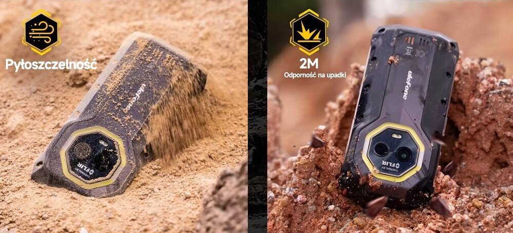 Smartfon ULEFONE Armor Mini 20T Pro wodoodporny odporny na kurz