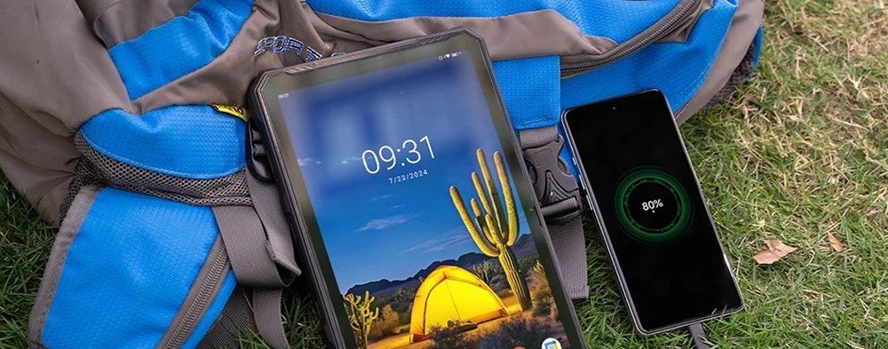 ULEFONE Armor Pad 4 Ultra ładowanie zwrotne 10W funkcja powerbanku dla słuchawek telefonów smartwatchy