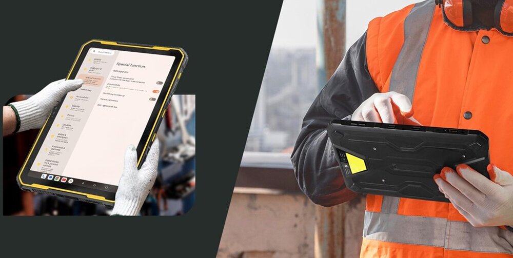 ULEFONE Armor Pad 2 tablet tryb rękawiczek praca w ochronie