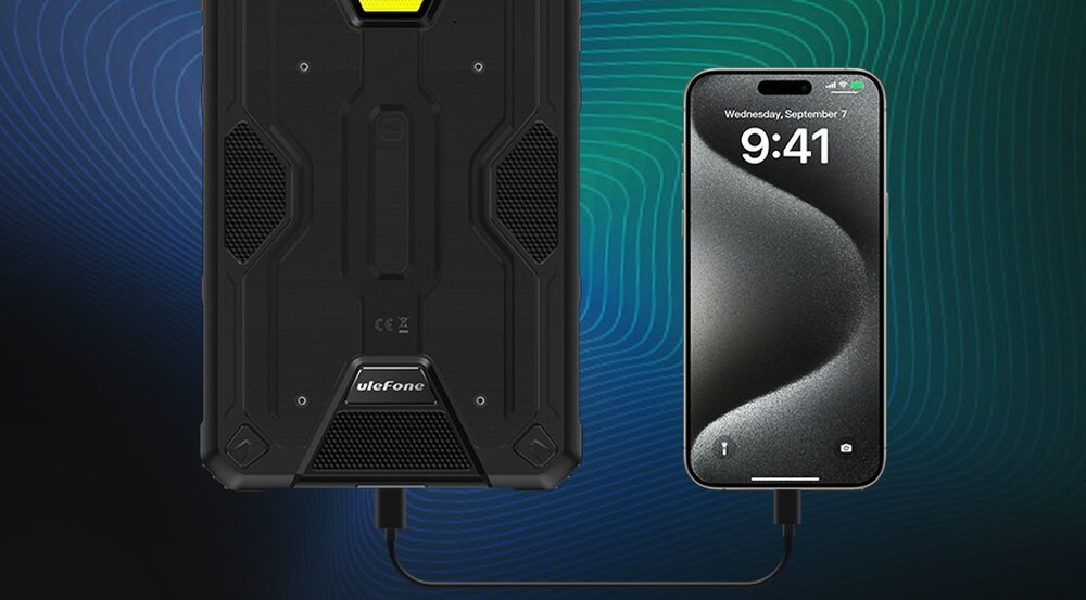 ULEFONE Armor Pad 2 tablet ładowanie zwrotne powerbank
