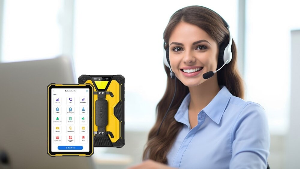 ULEFONE Armor Pad 2 tablet narzędzia cyfrowe serwis testy jakości