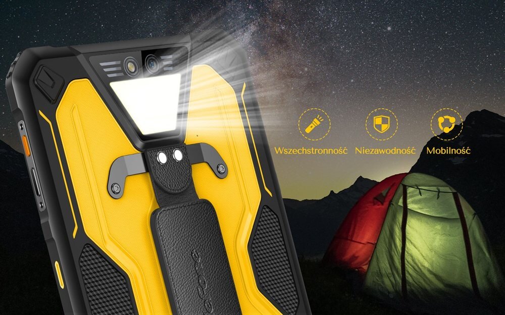 ULEFONE Armor Pad 2 tablet z latarką LED awaryjną