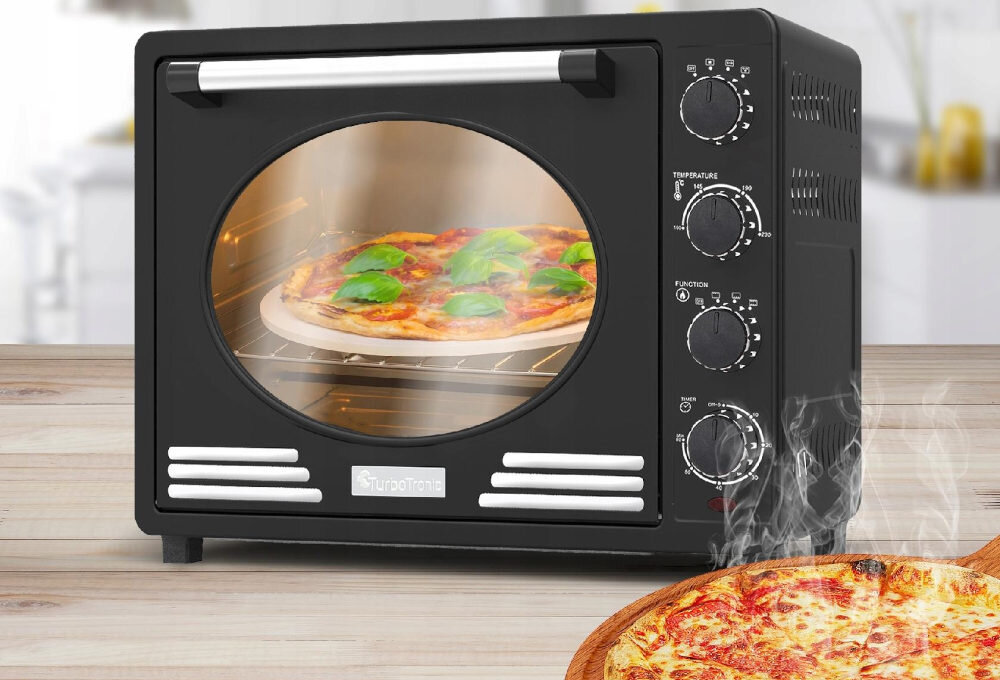 Piekarnik TURBOTRONIC Retro TT-EV35R Czarny
