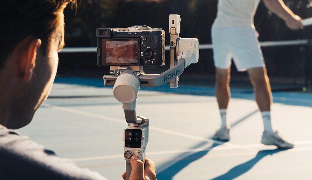 Gimbal DJI RS 4 Mini z aparatem