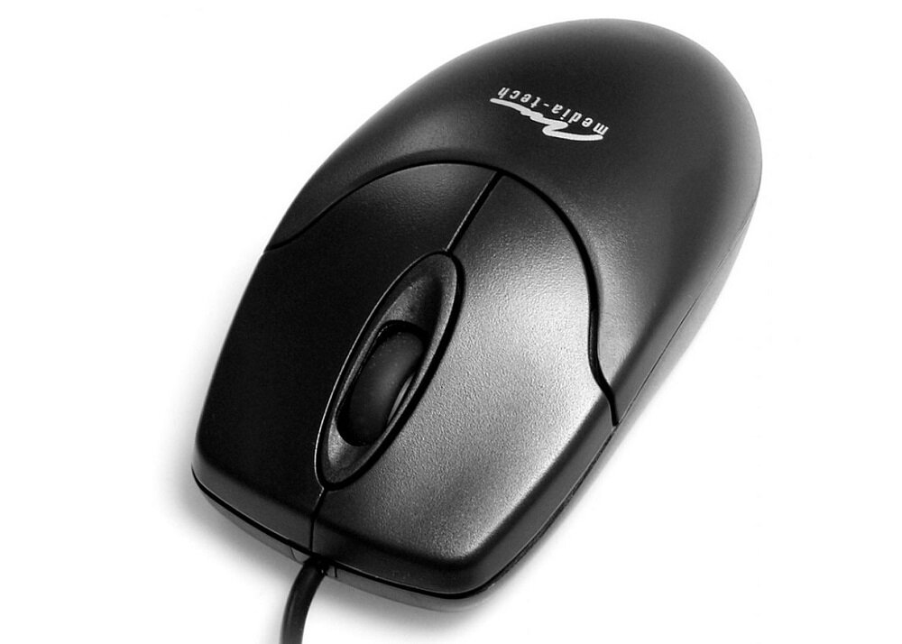 Mysz MEDIA-TECH Standard Optical Mouse - sensor optyczny uniwersalność precyzja działania