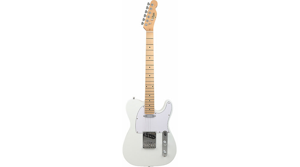 Gitara elektryczna V-TONE ETL39 WH 4/4 - Stylowy wybór dla każdego, gitara od frontu