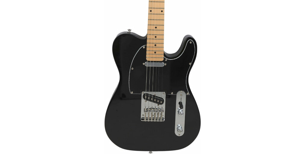 Gitara elektryczna V-TONE ETL39 BK 4/4 - Pewność przy każdym uderzeniu, korpus od przodu