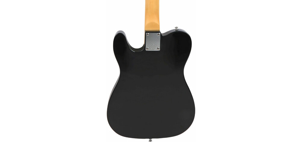 Gitara elektryczna V-TONE ETL39 BK 4/4 - Solidna i wygodna konstrukcja, korpus od tyłu