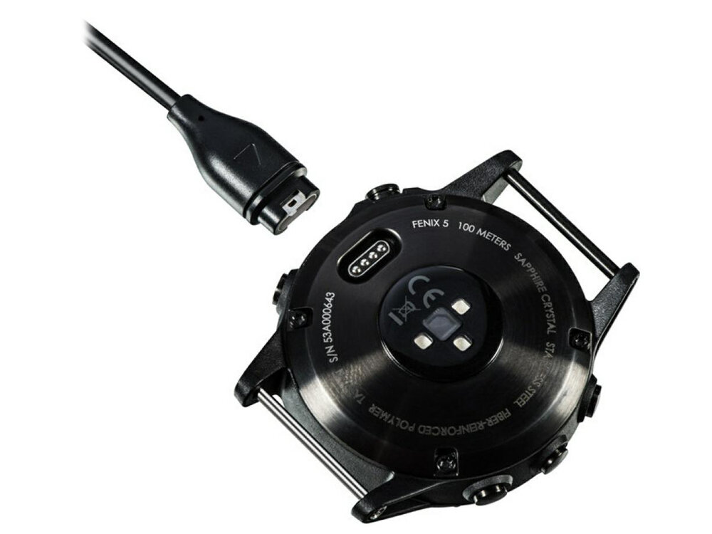 Kabel do ładowania zegarków Garmin MajesticLine USB-A Kabel do ładowania przy zegarku przechowywanie elastyczność kompaktowy wygodne podłączenie