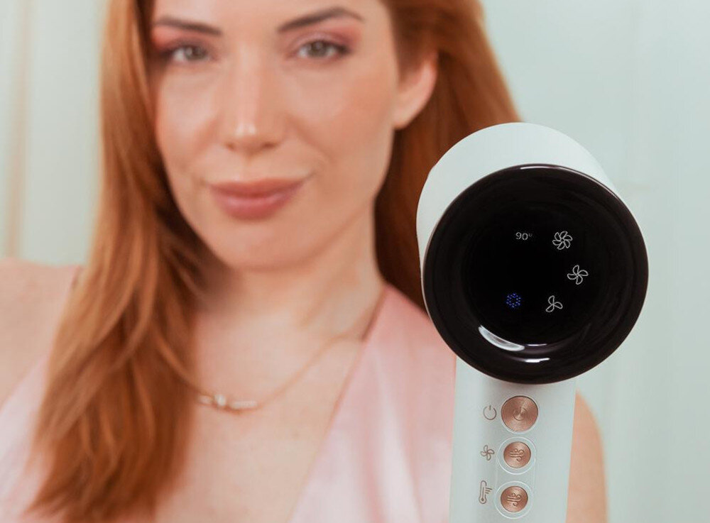 Suszarka CECOTEC Bamba IoniCare RockStar Nano IonTech Aluminium 1600W Kontrola temperatury Suszenie jest bezpieczne zdrowy wygląd