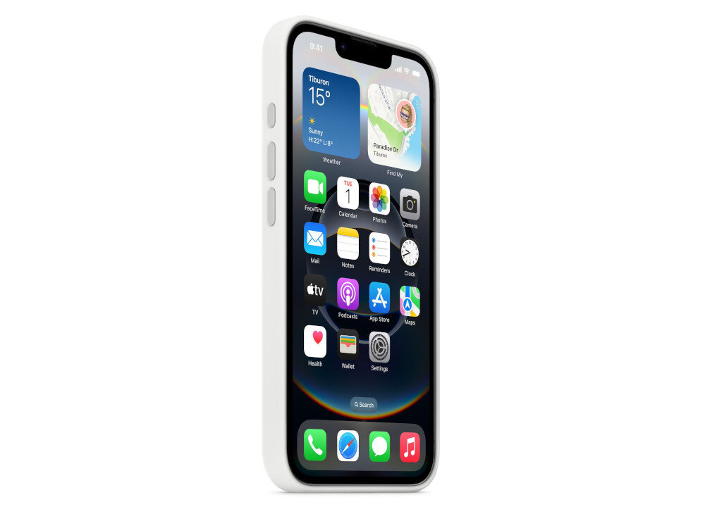 Etui APPLE Silicone Case do iPhone 16e - kolorowe etui na bialym tle, silikonowe, recykling, mikrofibra, testy, gwarancja wytrzymalosci, dopasowanie