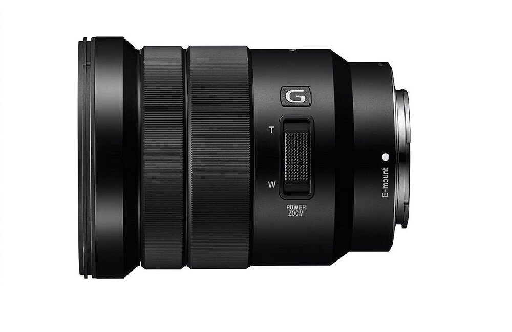 OBIEKTYW SONY E PZ 18-105MM F4 F OSS system elektrycznej regulacji 6 krotnego zoomu rozdzielczość szkło niskodyspersyjne ograniczenie aberracji chromatycznej