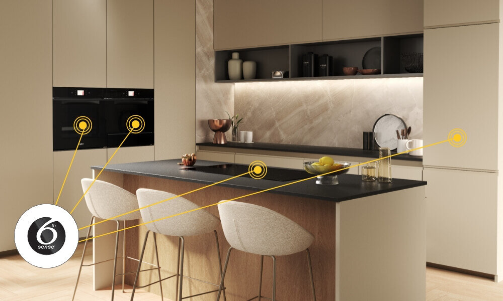 PIEKARNIK WHIRLPOOL WOI7A8HT2SBA lifestyle krzesła kuchnia urządzenia punkty Piekarnik Technologia 6. Zmysł czujniki monitorowanie pieczenia bez przypalenia