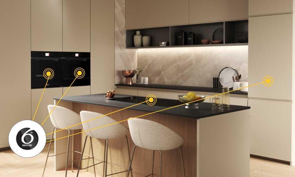 PIEKARNIK WHIRLPOOL WOI9A8PT2SBA lifestyle krzesła kuchnia urządzenia punkty Piekarnik Technologia 6. Zmysł czujniki monitorowanie pieczenia bez przypalenia