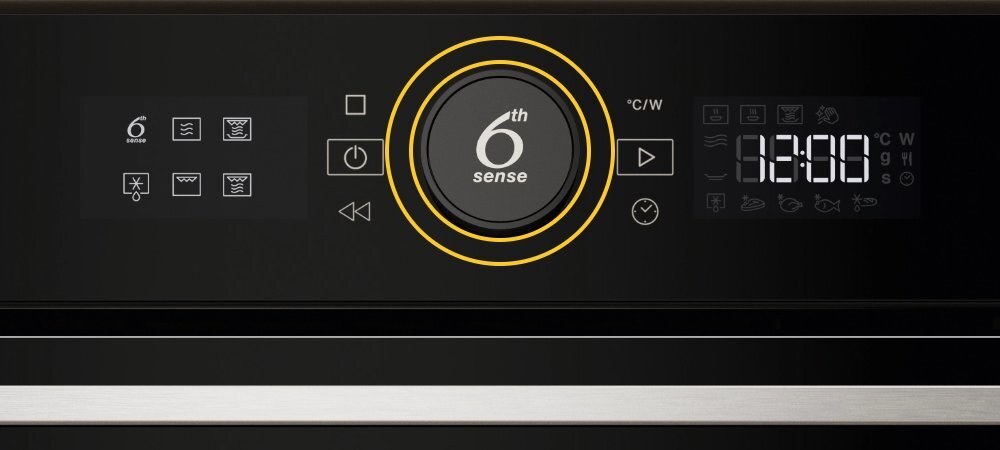 KUCHNIA MIKROFALOWA WHIRLPOOL WMD54MX lifestyle panel pokrętło programy funkcje wyświetlacz godzina Gotowanie z 6th Sense samoczyszczenie utrzymanie czystości grill rozmrażanie chrupiąca skórka szybko równomiernie bez szorowania