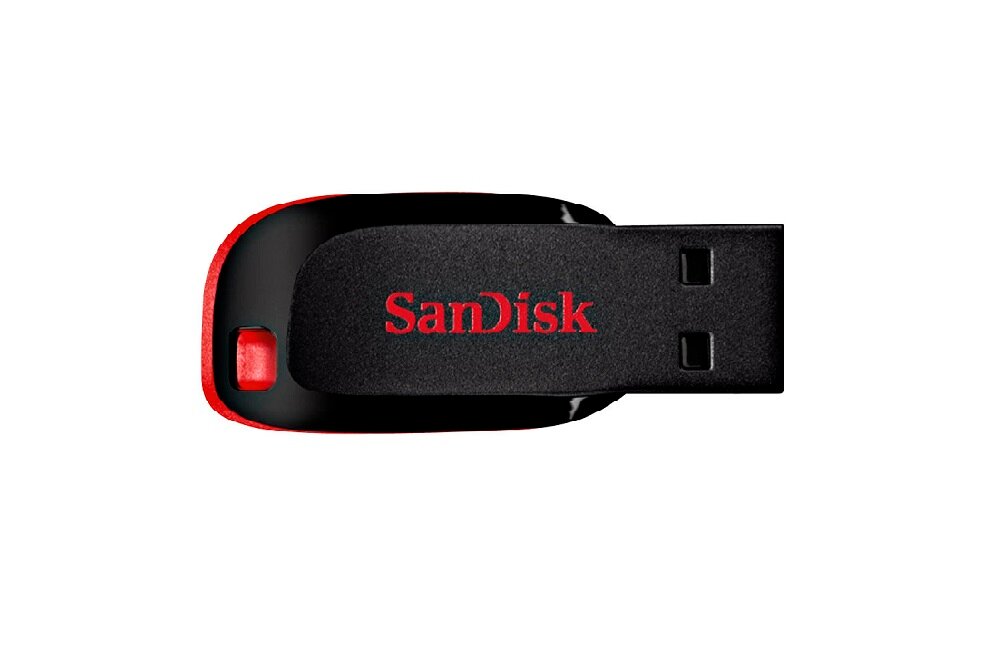 Pamięć SANDISK CRUZER BLADE 32GB ultra kompaktowa wygodna poręczna zwarta konstrukcja nowoczesny design