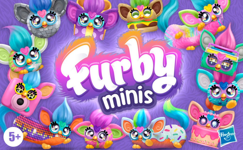 Maskotka HASBRO Furby Minis G04575D0 (2 szt.) baner z różnymi rodzajami figurek