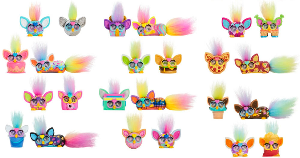 Maskotka HASBRO Furby Minis G04575D0 (2 szt.) zestaw rodzaje figurek wysyłka losowa