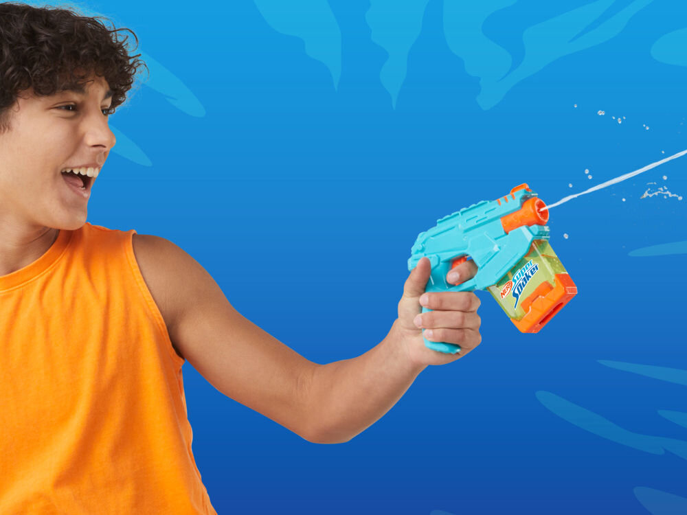Wyrzutnia NERF Super Soaker Mini Dunk-Fill G09935L0 pomysł na prezent zabawa na zewnątrz wymyślanie zaabaw gier