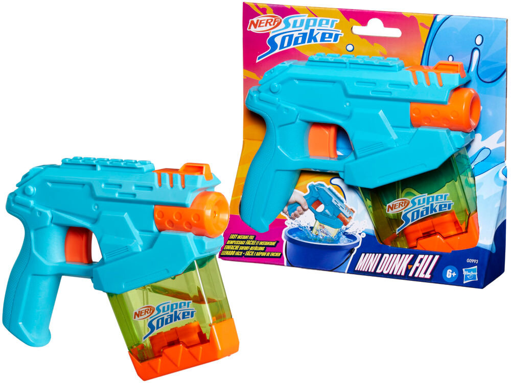 Wyrzutnia NERF Super Soaker Mini Dunk-Fill G09935L0 opakowanie wyrzutnia