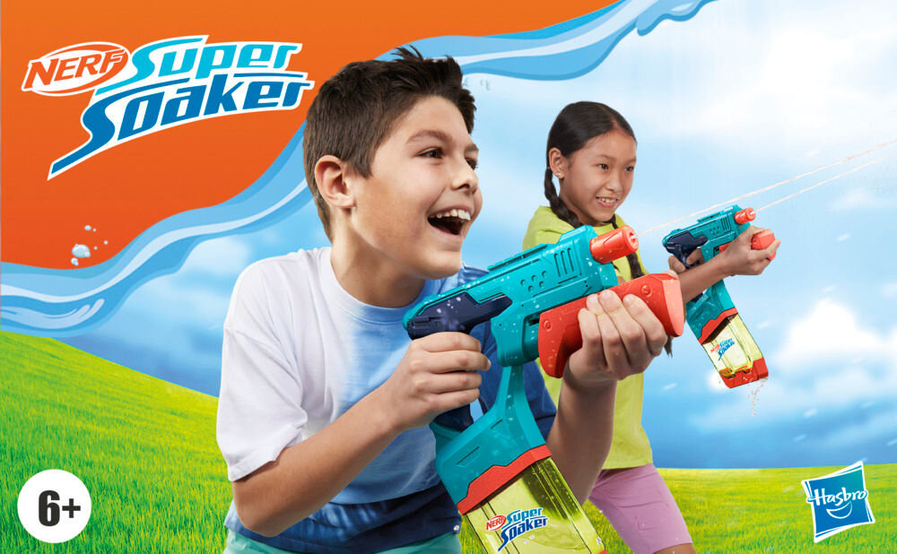 Wyrzutnia NERF Super Soaker Dunk-Fill 2-Pak G09955L0 dziecko bawiące się zabawką