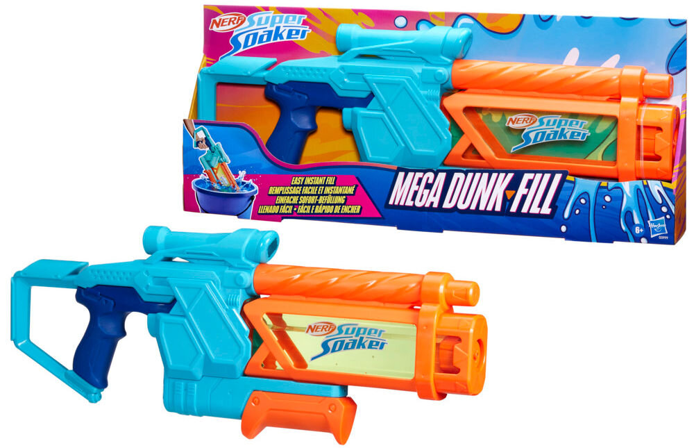 Wyrzutnia NERF Super Soaker Mega Dunk-Fill G09995L0 opakowanie wyrzutnia