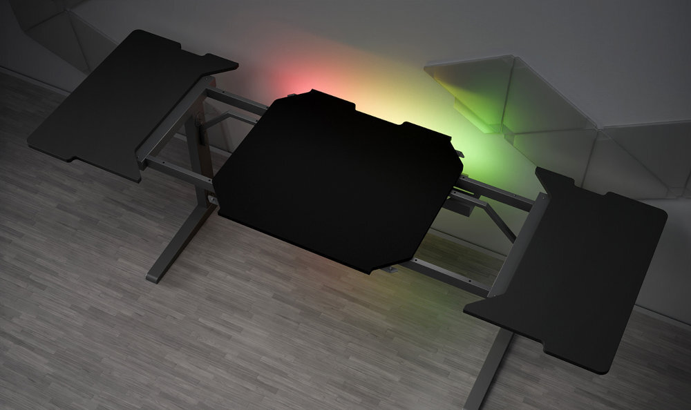 Blat boczny GENESIS Holm Modular panelowi bocznemu modułową konstrukcję Dostosuj swoje biurko