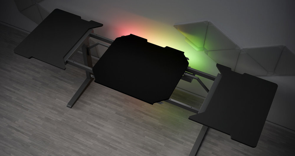 Blat boczny GENESIS Holm Modular panelowi bocznemu modułową konstrukcję Dostosuj swoje biurko