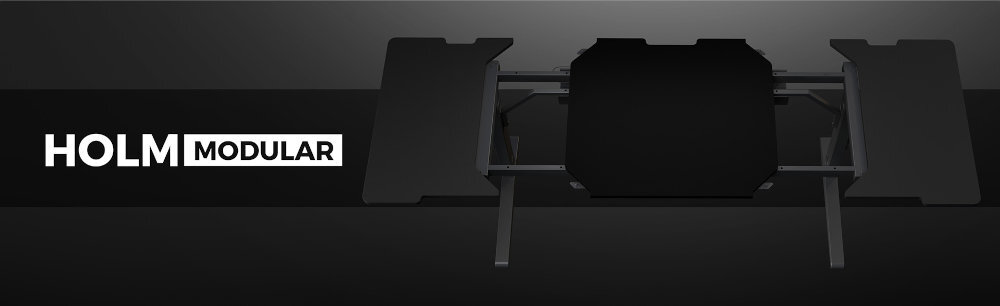 Blat boczny GENESIS Holm Modular panel boczny 50 cm rozszerzalnym stelażem solidne wykonanie