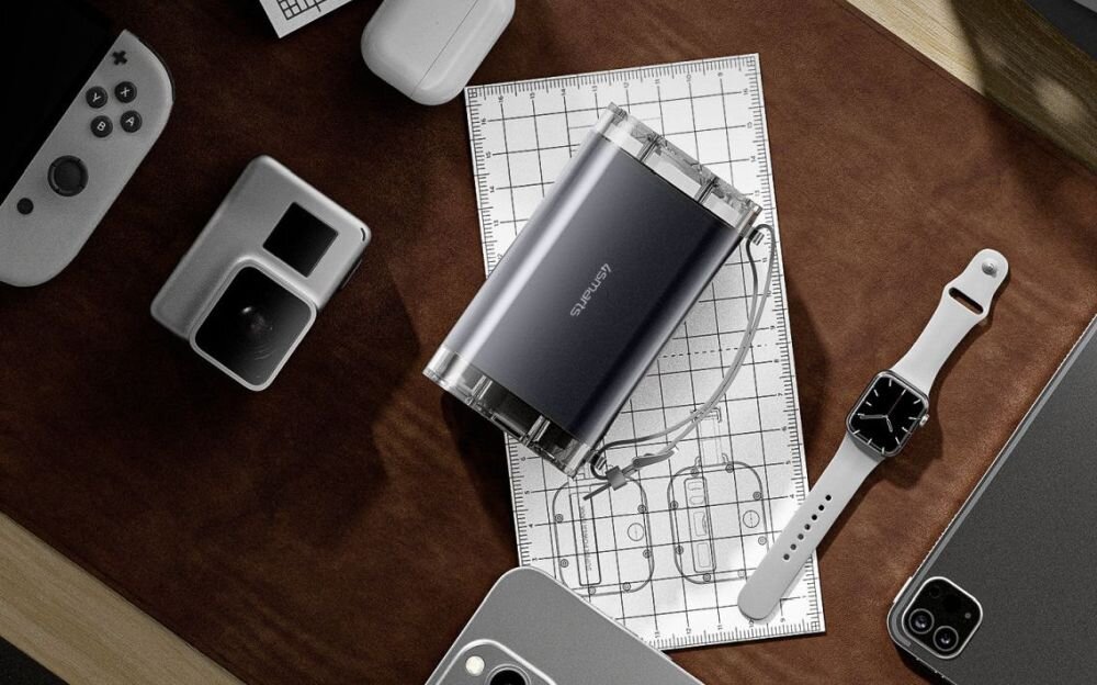 Lucid Air Power Bank 26800mAh ładowanie laptopa tabletów samolot podróż