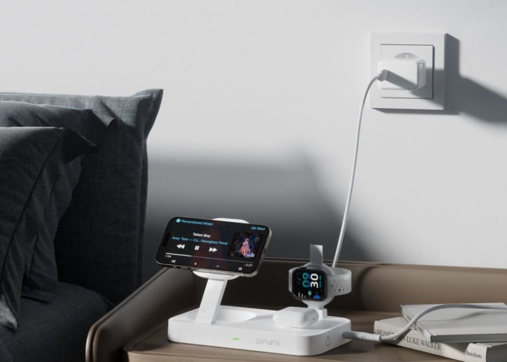 Qi2 Charging Station Trident – ładowanie MagSafe, Qi2, kompatybilność z iPhone i UltiMag Ring